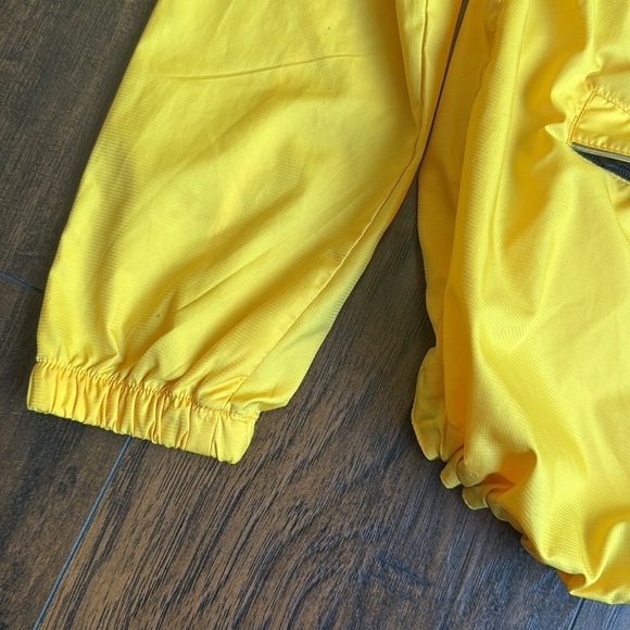 NOVARA Nylon Yellow Zip Road Cycling Wind Rain Pockets Jacket Mens Small (G11) - Picture 8 of 9